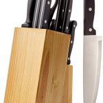 Amazon Basics 14-delige Messenset met blok, zwart