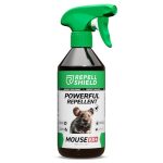 RepellShield® Ratten- en muizenafweer, 500 ml, laat geen vlekken achter, 100% natuurlijk, veilig voor kinderen en dieren, pepermuntolie, geen giftige stoffen, alternatief voor lijm en muizengif
