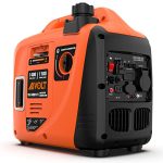AIVOLT Benzine Generator 1400W Stille Inverter Generator met AC 230V/DC 12V/USB Type-A en 2,5L Lichte Draagbare Generator Tank voor Outdoor Camping