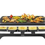 Beste gourmetstel Tefal Gourmet 10 Inox & Design -2 in 1 gourmetstel en grill - Geschikt