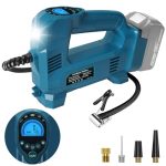 QUPERR Draagbare luchtcompressor compatibel met Makita 18V accu