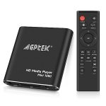 Beste mediaspeler Multimediaspeler HDMI, Ondersteunt HDD,USB en SD, ideaal voor thuisbioscoop