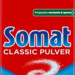 Somat Classic poeder, vaatwasreiniger, grote verpakking, 2,4 kg, voor de dagelijkse reiniging met briljante glans