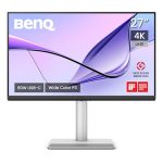 BenQ MA270U 27” 4K 3840 x 2160 monitor voor MacBook Pro/Air, dual USB-C, 90W voeding, Mac Color Match, USB-hub, Mac helderheids- & volumecontrole, hoogte & kantelhoek verstelbare voet, P3-kleurgamma