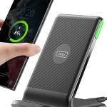 Beste draadloze oplader iPhone INIU Draadloze Oplader, 15W Draadloos Snelladen Oplaadstation met LED