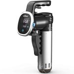 Sous Vide Cooker Immersion Circulator, Wancle sous vide machine 850W, Ultra-Stil, 120V, Zwart