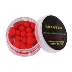Beste karper aas 30Pcs Heldere Zachte Karper Boilies Ultra Lichte Karpervissen Aas Pop Up Soft Pellets Drijvende Lokken (Rode Aardbeien Smaak 12MM)-Leurre De Carpe