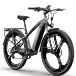 cysum MTB Elektrische fiets voor heren, 73,7 cm (29 inch), elektrische mountainbike, elektrische terreinfiets, afneembare lithiumbatterij 720 Wh, bereik 90-120 km, hydraulische schijfrem