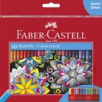 Beste kleurpotloden FABER-CASTELL - Kleurpotloden set Castle, 60 zeshoekige kleurpotloden