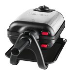 Tefal King Size WM756D wafelijzer voor 2 Brusselse wafels, draaibaar