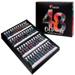 48 Buizen van Zenacolor olieverf - Pakket van 48 x 12 ml - Professionele kwaliteit kunstenaarsverf set - Unieke kunst set van 48 verschillende kleuren - Ideaal voor volwassenen