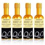 4-Pack Katalysatorreiniger, Turboreiniger, Snelle en Handige Uitlaatgasreiniger voor Auto's, Geschikt voor Benzine-, Diesel- en Hybride Voertuigen (120 ml)