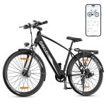 Beste hybride fiets met riemaandrijving Qekud 27M204 Elektrische fiets 27,5 inch, met 36V 13Ah Li-Ion accu