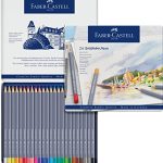 Beste aquarelpotloden FABER-CASTELL - Set van 24 aquarelpotloden Goldfaber Aqua