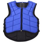 Paardensportvest Met Schuimstof Gevoerde Veiligheid Paardrijbeschermende Uitrusting Bodyprotector Blauwe Bodyprotector Voor Paardrijden(CS)