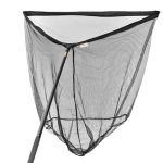 Beste karper schepnet NECO Karper schepnet 100 x 100 cm - Groot opvouwbaar en licht karper schepnet met vulling, diepe mand voor vissen en karper, robuust visnet voor vissers (zwart)