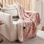 Beste elektrische deken GOTCOZY Elektrische Deken 130x180cm,Flanel en Sherpa Warmtedeken Roze