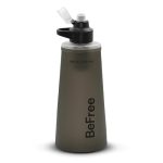 Katadyn BeFree AC 1,0 l zwart – robuust waterfilter voor survival en backpacking, met actieve koolfilter & EZ-Clean membraan™ – ultralicht, stabiel en veilig drinkwater voor avonturen in de wildernis