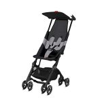 Beste inklapbare buggy Cybex gb Gold Wandelwagen, buggy, Pockit Air All Terrain, ultracompact, vanaf 6 maanden tot 22 kg (ca. 4 jaar), velvet black