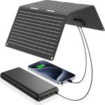Ecosonique 30W Opvouwbaar Zonnepaneel USB-A USB-C 5V3A Compatibiliteit