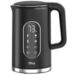 Olvy RVS Waterkoker met Temperatuurregeling Snel Koken
