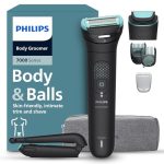 Philips Bodygroomer 7000 Series – Trimmer voor Heren, 2D Triple Protect Scheerkop voor de Intieme Zone, Verwisselbare Opzetstukken, 100% Geschikt onder de Douche, 120 min Gebruikstijd, BG7480/15
