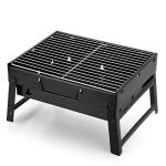 Beste barbeque AGM Charcoal Grill Picnic Grill Roestvrij Staal Kleine Grill Draagbare Camping Grill Afneembare BBQ Roosters voor Outdoor Garden Party enz.