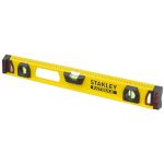 Stanley FatMax I-profiel waterpas II (60 cm lengte, 2 verticale libellen/1 horizontale libel, aluminium) 1-43-553, geel, zwart