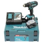 Makita DDF482RFJ Accu-Schroefboormachine, 18 V, 54 W, Zwart, Blauw