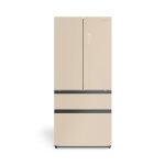 Beste French door koelkast CREATE / FRIDGE STUDIO FRENCH DOOR PRO 509 / koelkast in Franse deurstijl 509L zand / 83,3 x 63,5 x 191,2 cm / No Frost, vakantiemodus, antibacterieel, touch-elektronica, 160W