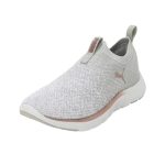 Puma Softride Mayve hardloopschoenen voor dames, PUMA Softride Mayve hardloopschoenen voor dames, wit-zwart-zilver, 8, Asgrijs PUMA Wit Rose Goud, 42.5 EU