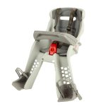 OKBABY Orion - Fietsstoeltje vooraan, veilig op de fiets vanaf 7/8 Maanden (Max. draagvermogen 15 kg) - Grijs/Grijs