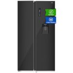 Beste Amerikaanse koelkast met ijsblokjesmachine CHiQ FSS559NEI42D, Amerikaanse koelkast, 559 Liter, No Frost, 5.5 L Waterdispenser, Digitaal LED Display, Inverter Compressor, Snelvriezen tot -32℃, 12 jaar garantie op compressor