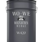 Wo-we Houtlak Houtverf weerbestendige Verf voor Hout Gekleurde Lak - Antracietgrijs 2,5L