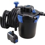 T.I.P. TFP 5000 UV 9 30297 Drukfilterset, 25 watt, 1500 l/u, vijverinhoud max. 5.000 l, geïntegreerde terugspoelfunctie, met 3 filtersponzen en UV-C-lamp
