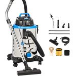 Beste bouwstofzuiger Vacmaster VQ1530SFDC Nat-droogstofzuigers Industriële stofzuiger 1500W 30L met stopcontact, blaasfunctie, droog- en natzuigen, industriële stofzuiger met en zonder zak, zakloos