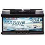 Beste huishoudaccu camper Electronicx GEL Marine huishoudaccu 12V 120Ah / 120 Ah 12 Volt – Deep Cycle accu onderhoudsvrij & verzegeld – 353×175×190 mm – boot jacht zeilboot zonnepaneel camper vrijetijdsstroom GEL