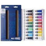 Beste aquarelverf Winsor & Newton 390665 Cotman aquarelverf set, uitstekende transparantie, kleurkracht en verwerkingseigenschappen voor levendige kleuren - starterset 20 kleuren in tubes van 5 ml