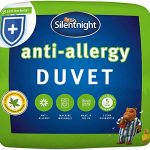 Silentnight Anti-allergie dubbel dekbed 7,5 TOG - het hele jaar door dekbed antibacterieel en machinewasbaar met allergie, UK goedgekeurde anti-allergie vezels - tweepersoonsbed