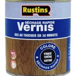 Rustins - Satijnen binnenlak donker eiken sneldrogend 500ml - 15m²/L - (VSDO500FR)