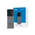 Ring Bedrade videodeurbel (Wired Video Doorbell) (nieuwste generatie) | Deurbelcamera| Retinal 2K, tot 6x verbeterde zoom | Breed gezichtsveld | Gratis Ring-proefabonnement van 30 dagen