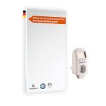 Könighaus infraroodverwarming - 1000 watt, met TÜV Süd 5 jaar garantie Eco-Model ✓ Dubbele oververhittingsbeveiliging ✓ Verwarming in 2-4 minuten op temperatuur ✓ Voor wandmontage ✓ incl. thermostaat