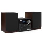 SHARP XLB517DBR Mirco-geluidssysteem 45W (digitale radio met DAB, DAB+ en FM/FM-radio, Bluetooth, USB, CD, MP3), bruin