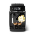 Beste koffie volautomaat Philips 2200 Series Volautomatische Espressomachine - 2 Koffies, Touch Display, Klassieke Melkopschuimer, Keramische Maler, Mat Zwart (EP2220/10)