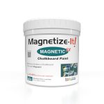 Magnetize-It! Magnetische muur-/krijtbordverf (op waterbasis), groen, 0,5 l, 500 ml, Deco Color extra hechting, energiek en duurzaam, multifunctionele interieurverf ​