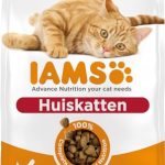 IAMS Indoor droogvoer voor katten met kip - droogvoer voor huiskatten vanaf 1 jaar, 3 kg