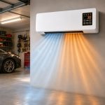 Mini-airco voor de Slaapkamer, Draagbare Airconditioner (geschikt voor Wandmontage) met Afstandsbediening en Timer – Stil in Gebruik, voor Thuis en Op Kantoor