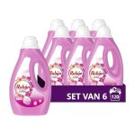 Robijn Color Pink Sensation Vloeibaar Wasmiddel, voor de bonte en gekleurde was - 6 x 20 wasbeurten - Voordeelverpakking