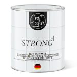 Craft Colors Tegelverf wit 750 ml, 2-in-1 primer en verf in één stap, zijdeglans, ideaal voor badkamer- en keukentegels, Made in Germany
