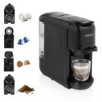 Princess 249452 koffiezetapparaat - Geschikt voor Nespresso cups, Dolce Gusto capsules & ESE-pads - Italiaanse pomp 19 bar - 0,6 L - 1450 W